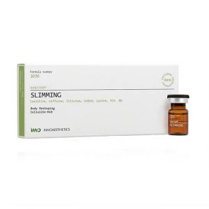 INNO-TDS Slimming is a Lipolytic agent that reduces the appearance of cellulite. Reduces cellulite and smooths the skin. Improves visibly and quickly the appearance of orange peel skin.