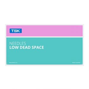 TSK® Low Dead Space Hub LDS Needle 30G x 13mm (1 x 100 Per Pack)