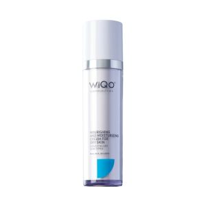 WiQo Nourishing and Moisturising Cream for Dry Skin contains nutritional principles and substances that restore normal skin protection. Indicates for naturally dry skins and as normalising agent whenever external agents have altered the natural hydrolipid