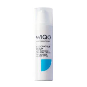 WiQo Eye Contour and Face Serum for Delicate Skin is an emulsion rich in active ingredients with a moisturizing and elasticizing effect.