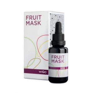 WiQo FRUIT MASK was born out of the successful alliance between natural fruit ingredients (cucumber, strawberries and bananas) and mandelic acid.