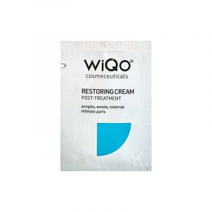 WiQo Restoring Cream is perfect to use on external delicate areas to protect the skin and prevent dryness in delicate areas after outpatient treatments and peelings.